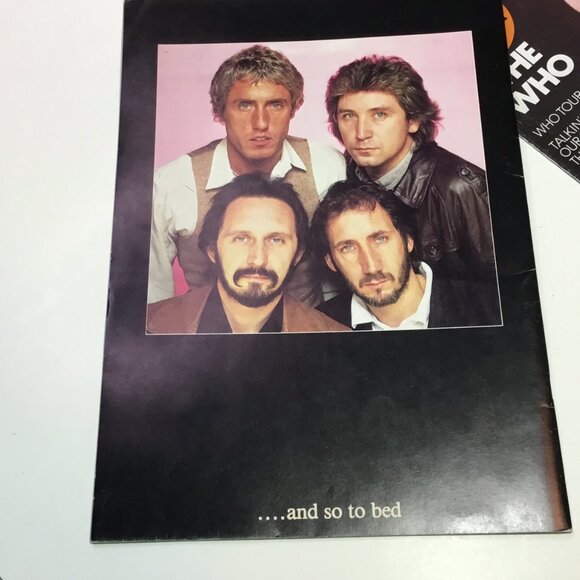 THE WHO 1980 Official Concert Tour Program & The Who 1975 Poster Magazine #3 - Picture 4 of 11